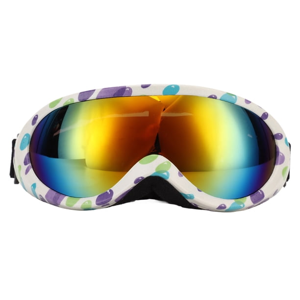Gafas de sol para perros, gafas para perros, gafas para mascotas, protección UV, a prueba de viento para perros, protección de ojos, lentes rojas, marco blanco y morado YUNYI BRAND Deportes