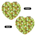 thumbnail image 2 of Easygdp St. Patrick's Day3 Travel Makeup Mirror, 2X Magnifying Mirror 2-Sided Travel Essential Mirror, Magnetic Portable Mirror-Heart Shape, 2 of 9