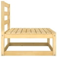 thumbnail image 2 of vidaXL Canapé de Jardin en Bois Massif de Pin, 2 of 4