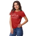 thumbnail image 2 of Inkdotpot Personalized Womens Tshirt Top Mrs WeddingAnnouncement Shirt-MP, 2 of 7