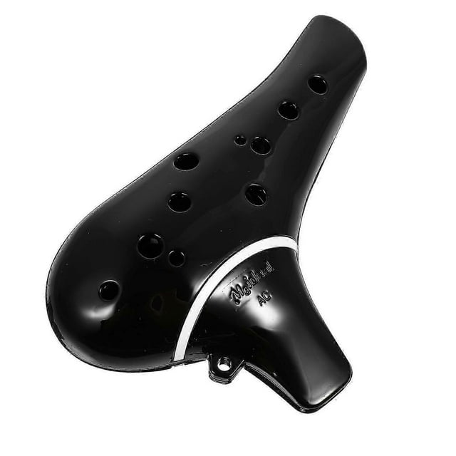 Musical Instrument Ocarina Ceramic Material for Music Lovers Easy to Play 16X10X4.3CM 1Pc