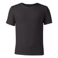 thumbnail image 2 of Yifymode Men's Crewneck Short Sleeve T Shirts, Regular Fit Mesh Ice Silk Casual Tops, Quick Dry Breathable Basic Tees for Daily Sports Workout, 2 of 8