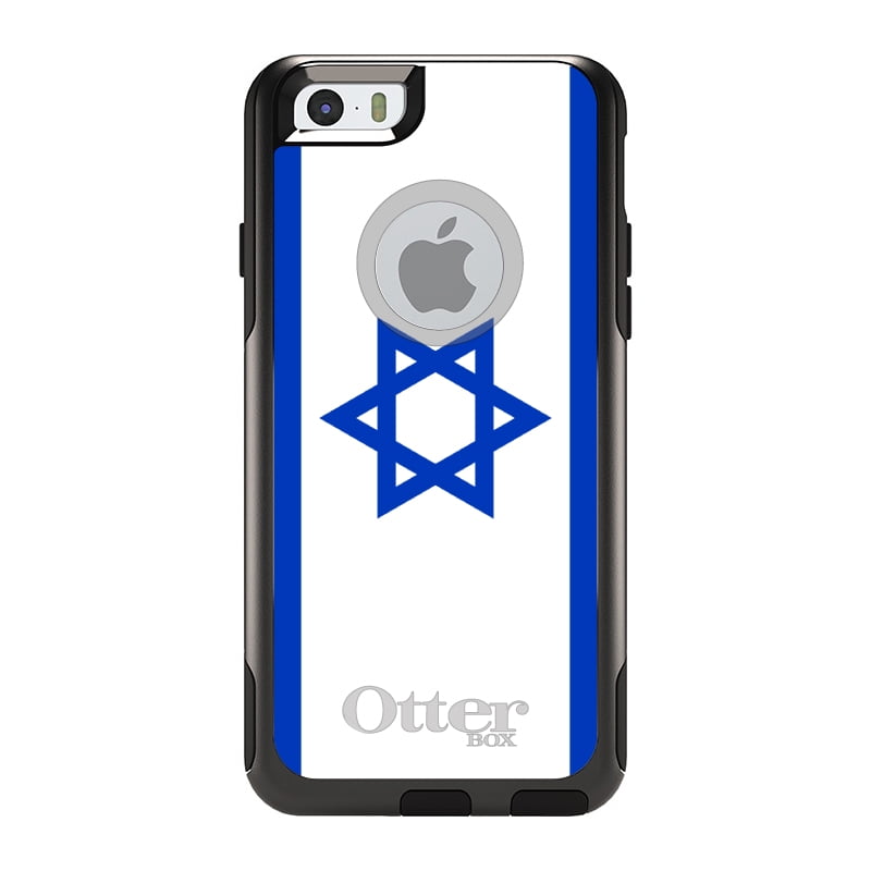 DistinctInk Custom Black OtterBox Commuter Series Case for Apple iPhone 6 6S...