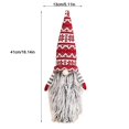 thumbnail image 4 of Christmas Clearance Xecvkr Festive Christmas Wine Bottle Cozy with Long Beard Design - Holiday-Themed Knitted Wool Cover for Various Bottle Sizes, Ideal for European and American Style Decor, Perfect, 4 of 7
