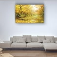 thumbnail image 5 of Startonight Canvas Wall Art Yellow Fall and Lake, Framed Wall Decor 32" x 48", 5 of 6