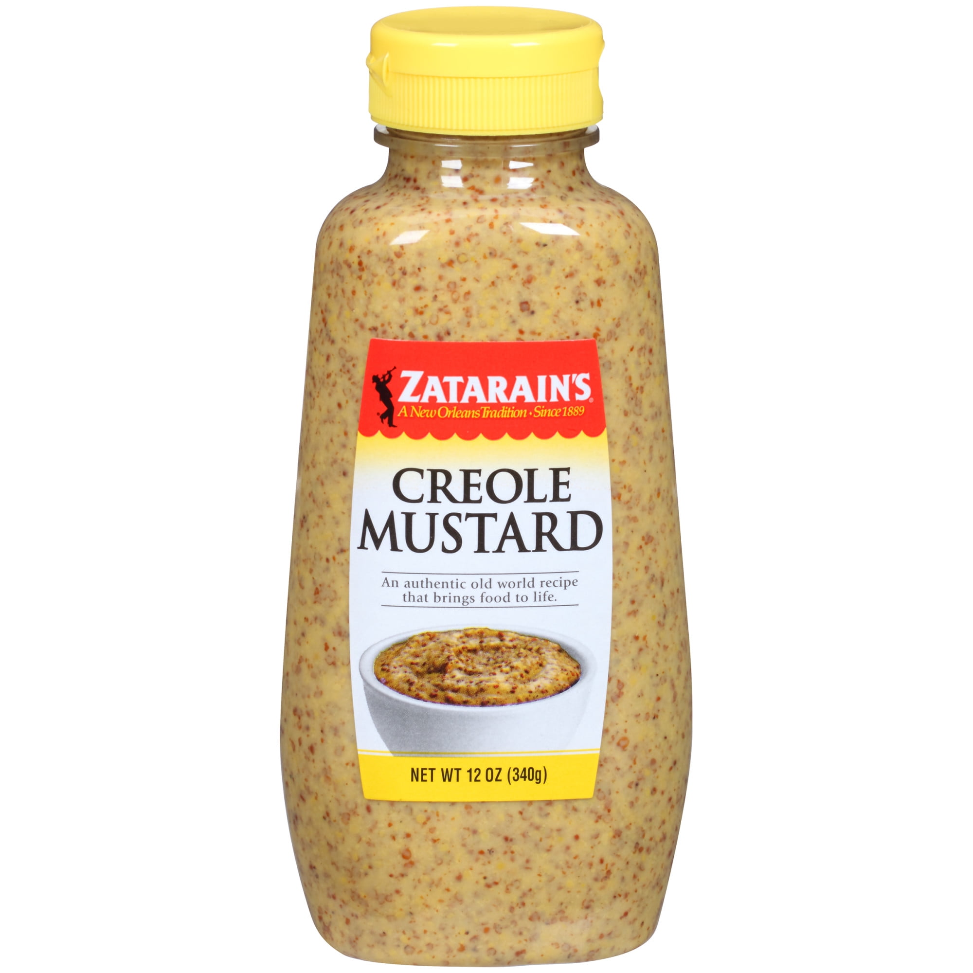 Zatarain's Creole Mustard Squeeze Bottle, 12 oz