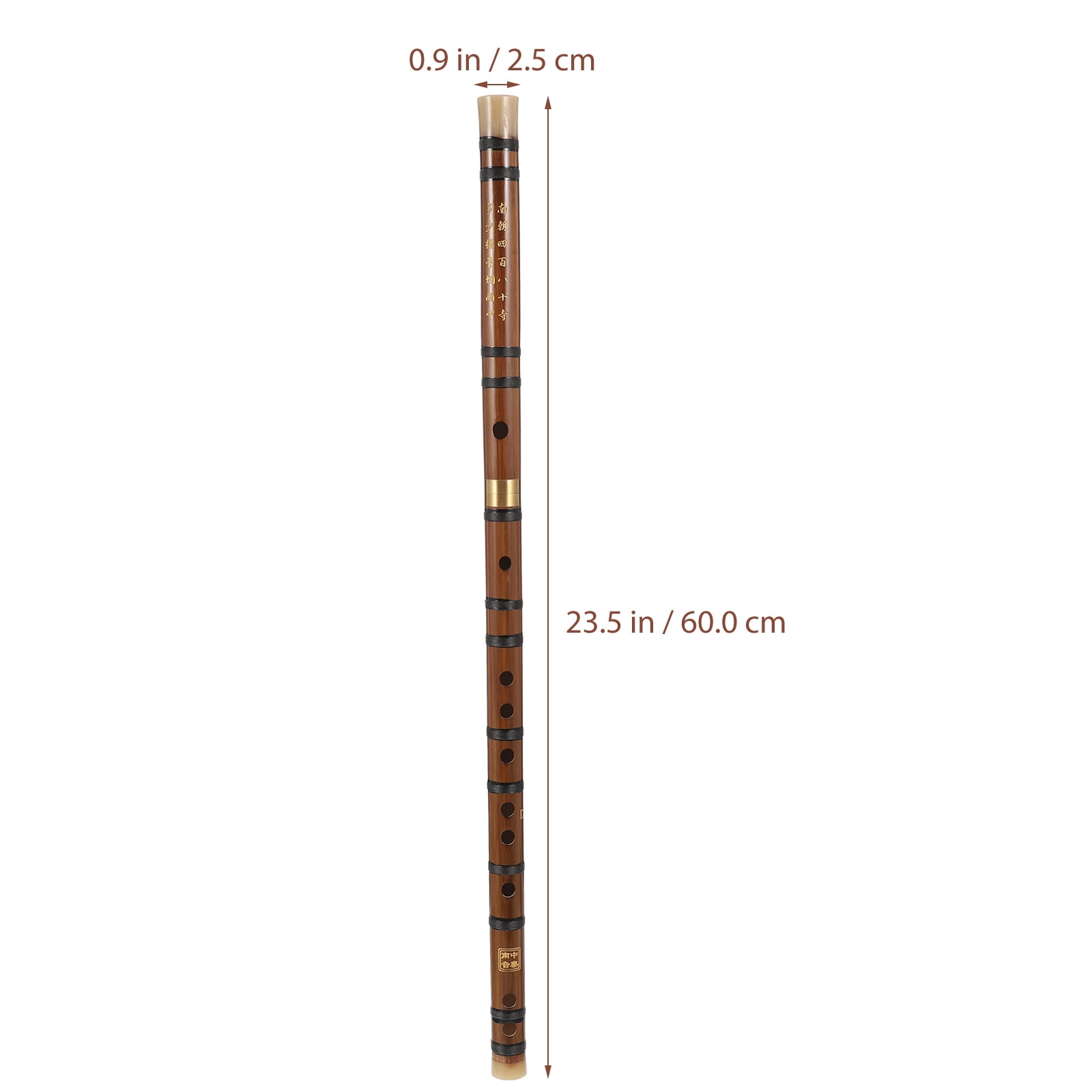 BESTYASH Traditional Chinese Style Beginner Flute for Early Music Education - 1 Set Introductory Musical Instrument