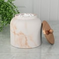 thumbnail image 2 of nu steel Misty Copper collection Cotton Container, Perfect For Home & Bathroom Accessories, 2 of 5