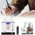 thumbnail image 1 of Erasable Ink Pen - Push Action Smooth Writing with Refillable Cartridges for Effortless Note-Taking and Styling 5PCS, 1 of 5