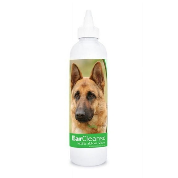 Healthy Breeds 840235196891 8 oz German Shepherd Ear Cleanse with Aloe Vera Cucumber Melon