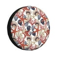 thumbnail image 1 of Balery Starfish Shell Cubiertas para Neumáticos - Protector Resistente para Neumáticos de Camioneta, SUV, Remolque, Camper y RV-14 inch, 1 of 6