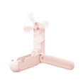 thumbnail image 3 of Ventilador Portátil de Mano Mini Ventilador de Mano Recargable Por USB con Linterna con Soporte para Teléfono Ventilador de Escritorio Ventilador de B Rosa, 3 of 9