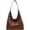 Brown, variant on Purses for Women Slouchy Hobo Bag Soft PU Leather Hobo Bags for women Large Capacity Work Tote Bag Shoulder Handbag