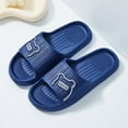 thumbnail image 1 of 1 Pair Of Letter & Cartoon Pattern EVA Slippers, 1 of 5