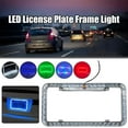 thumbnail image 3 of LED License Plate Frame Light Front Rear License Frame Holder Universal>, 3 of 8