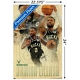thumbnail image 3 of NBA Milwaukee Bucks - Damian Lillard 24 Wall Poster, 22.375" x 34", 3 of 4