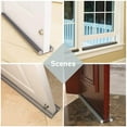 Under Door Draft Stopper 37 Inch Cuttable and Washable,Twin Door Draft
