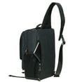 thumbnail image 4 of KAUKKO Canvas Messenger Bag Cross Body Shoulder Sling Backpack Travel Hiking Chest Bag, 4 of 5