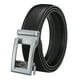 thumbnail image 2 of Cinturón de trinquete Yuyangstore para hombre de cuero PU negro, 2 of 8