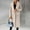 Beige, variant on Overcoat for Women Winter Long Winter Coats for Women Double Breasted Classic Lapel Outerwear Casual Trench Coat Windbreaker Solid Jackets Womens Coats Beige L