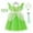 Green, variant on Generic Children Dress Gown Girl Daily Party Dress Princess Halloween Up for Dresses Pageant Wedding(12 Years,Green)