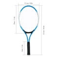 thumbnail image 4 of Lixada 2Pcs Kids Tennis Racket String Tennis Racquets with 1 Tennis Ball and Cover Bag, 4 of 9