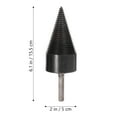 thumbnail image 2 of CRAFTHROU Kindling Firewood Splitter Steel Black for DIY Enthusiasts 1Set, 2 of 8