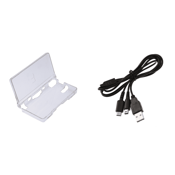 Funda de cristal duro, carcasa transparente para DSL NDS Lite NDSL+foi