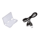 thumbnail image 1 of Funda de cristal duro, carcasa transparente para DSL NDS Lite NDSL+foi, 1 of 4