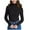 31#Black, variant on Women's Turtleneck Sweater Long Sleeve Ribbed Knit Slim Fitted, Fall Basic Casual Warm Pullover Top Black ONE SIZE
