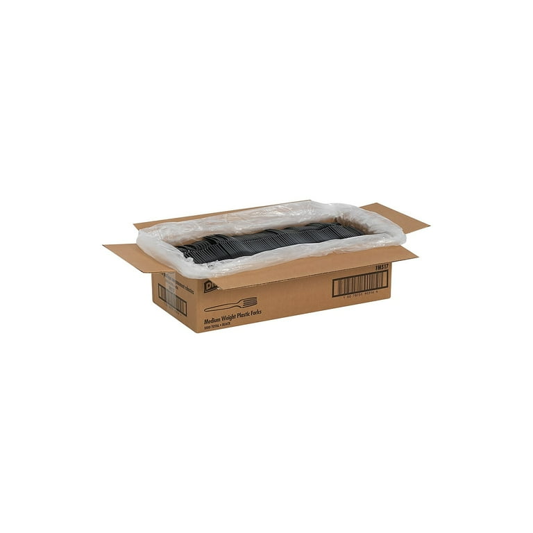 Plastic Cutlery, Heavy Mediumweight Fork, 1,000 Carton Plastic Cutlery, Heavy Mediumweight Fork, 1,000 Carton