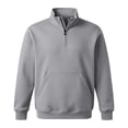thumbnail image 3 of Mineart Men Quarter Zip Pullover 1/4 Zip Mock Neck Fleece Sweatshirt Long Sleeve Tops, 3 of 7