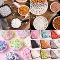 thumbnail image 3 of Comestibles Sprinkles Decoración De La Torta De Caramelo Hornear Cuentas De Azúcar Perla Bolas Cupcake Ingredientes Para Materiales, 3 of 4
