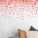thumbnail image 2 of Adhesivo de Pared TUNC Película Adhesiva Decorativa Corazones Rojos Románticos, 2 of 4