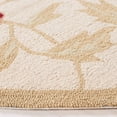 thumbnail image 3 of Safavieh Chelsea Mattese Floral Area Rug, Ivory/Green, 5'6" x 5'6" Round, 3 of 11