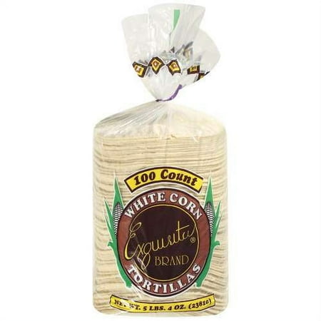 Exquisita White Corn Tortillas, 100 Ct