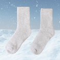 thumbnail image 2 of Winter Thermal Knit Mid Calf Socks for Indoor Outdoor Wear Thick Cozy Comfort Soft Warmth Cold Weather, 2 of 4
