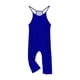 thumbnail image 3 of Odeerbi 5-14 Años Niñas Traje de Verano Color Sólido Camisola Romper Casual Overalls Bib Pantalones Generales Con Bolsillos, 3 of 7