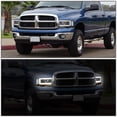 thumbnail image 3 of DNA Motoring For 02-05 Dodge Ram LED DRL Black Sequential Turn Signal Projector Headlight Lamps Pair, 3 of 6