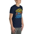thumbnail image 3 of Pontoon Captain Life Is Better At The Lake Novelty Short-Sleeve Unisex T-Shirt (Navy, 3XL), 3 of 3
