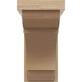thumbnail image 2 of 5"W x 10"D x 10"H Classic Bryant Rough Cedar Woodgrain TimberThane Corbel, Primed Tan, 2 of 6