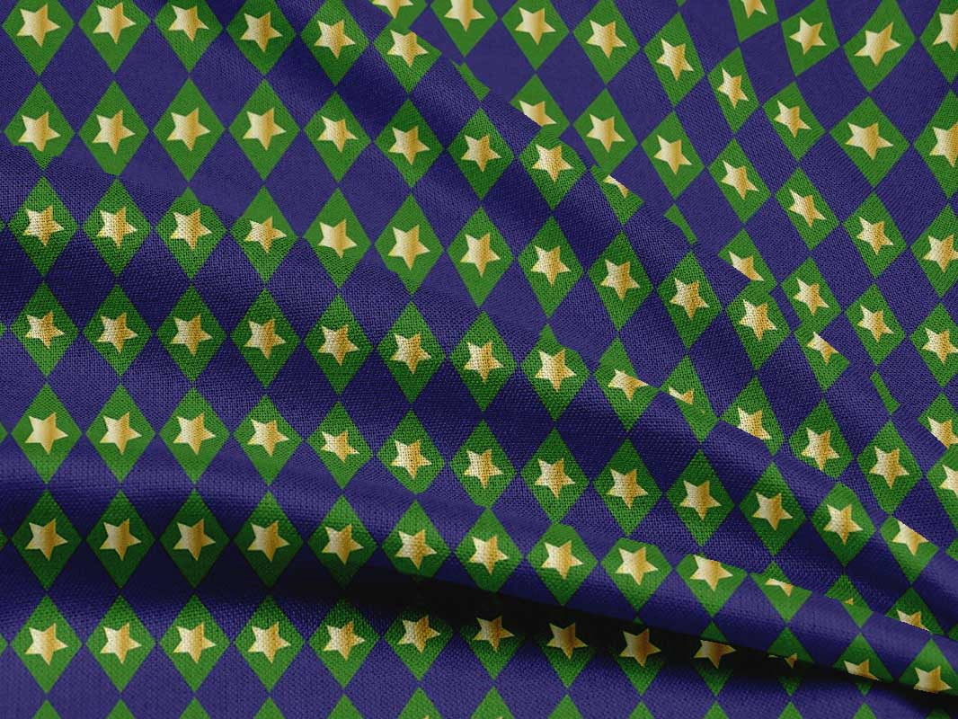 oneOone Rayon Dark Blue Fabric Christmas Quilting Supplies Print Sewing Fabric By The Yard 56 Inch Wide