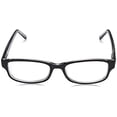 thumbnail image 2 of Foster Grant James Lunettes de Lecture Multifocus Rectangulaires, Noir/transparent, 53 mm + 2, 2 of 4