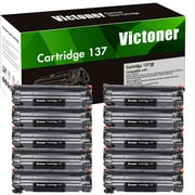 Victoner 10-Pack Compatible Toner for Canon 137 CRG137 imageCLASS MF212w MF216n MF227dw MF229dw MF232w Printer Black