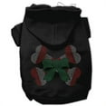 thumbnail image 1 of Candy Cane Crossbones Rhinestone Hoodie Black Xxxl(20), 1 of 2
