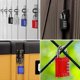 thumbnail image 4 of Combination lock 4 digits, locker lock for gym locker (blue), school locker, cupboard, lock with number code. Weatherproof for door, shed, fence, padl, 4 of 4