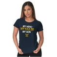 thumbnail image 4 of US Navy Logo My Son Hero Sailor Women's T Shirt Ladies Tee Brisco Brands M, 4 of 5