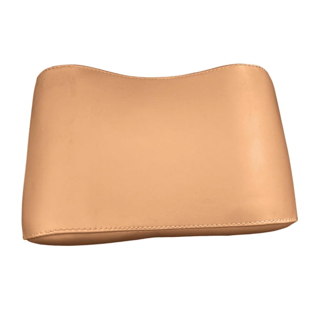 Almohada de apoyo para Pilates, reposacabezas auxiliar, cojín moldeador de cabeza y cuello para Pilates Caqui
