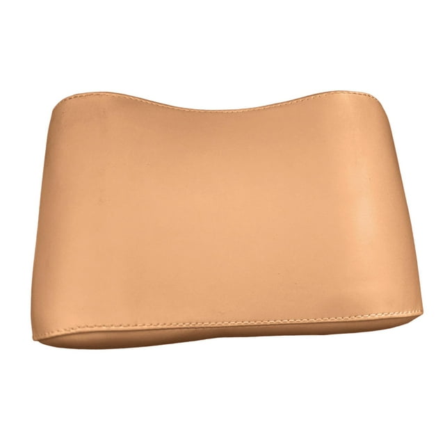 Almohada de apoyo para pilates, moldeador de cabeza y cuello, cojín impermeable para fitness, reposacabezas auxiliar para entrenamiento en gimnasio en Caqui