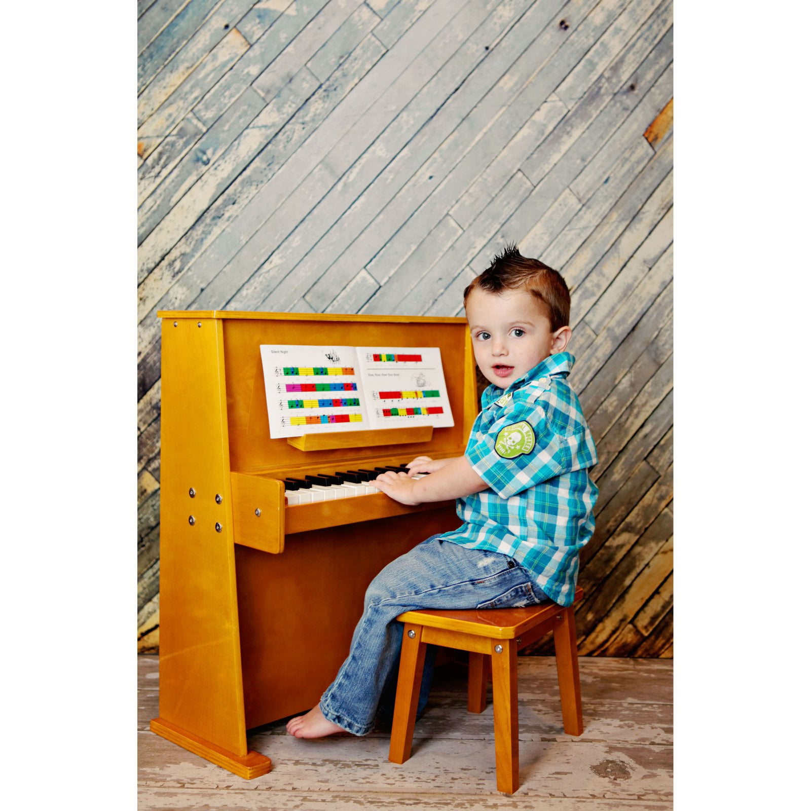 Schoenhut 3798B - 37 Key Day Care Durable with Bench